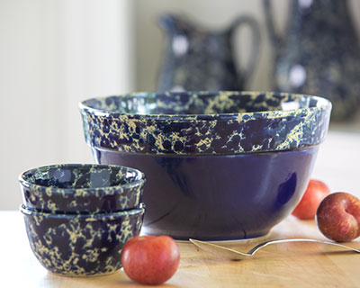 Blue Agate Bowls
