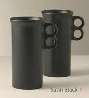 Satin Black Glaze