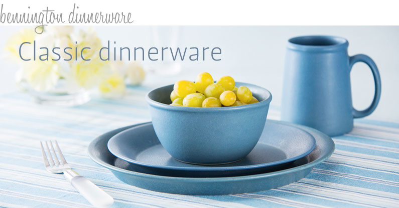 Classic Ceramic Dinnerware - Non-Toxic Stoneware