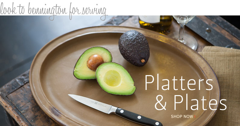 Stoneware Dishes, Plates & Platters