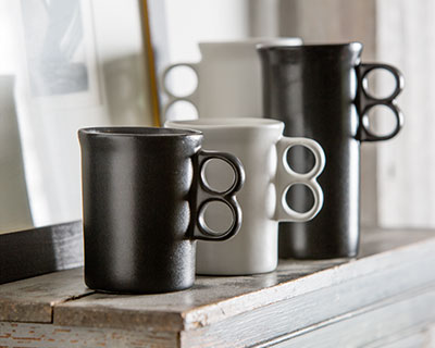 Black and White mugs