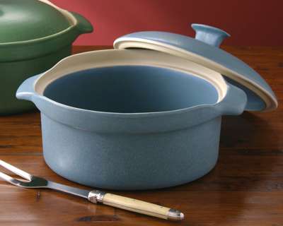 Covered Casserole in Elements Blue