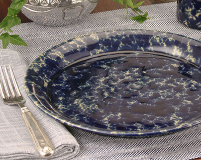 Blue Agate Classic Dinner Plate