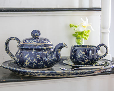 Blue Agate teapot 