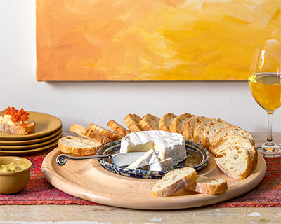 Vermont Cheese Board and Plate Set