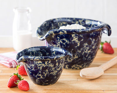Blue Agate Pouring Bowls