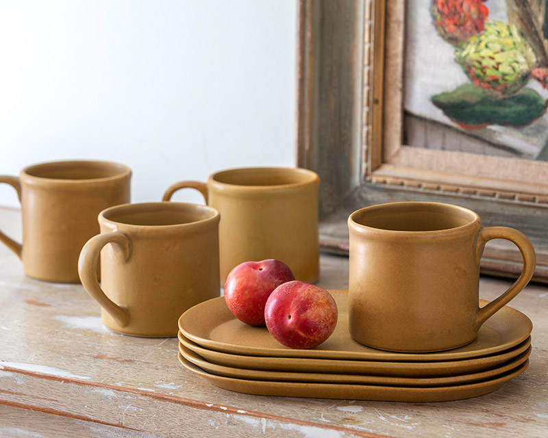 Travel Mug w/ Lid - Handmade Pottery in NC