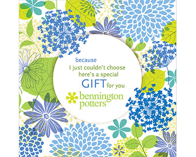 E-Gift Certificate Plus Flowers Design